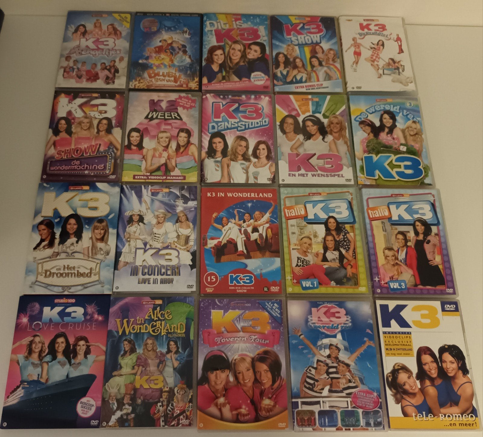 Dvd pakket k3, Enlèvement ou Envoi