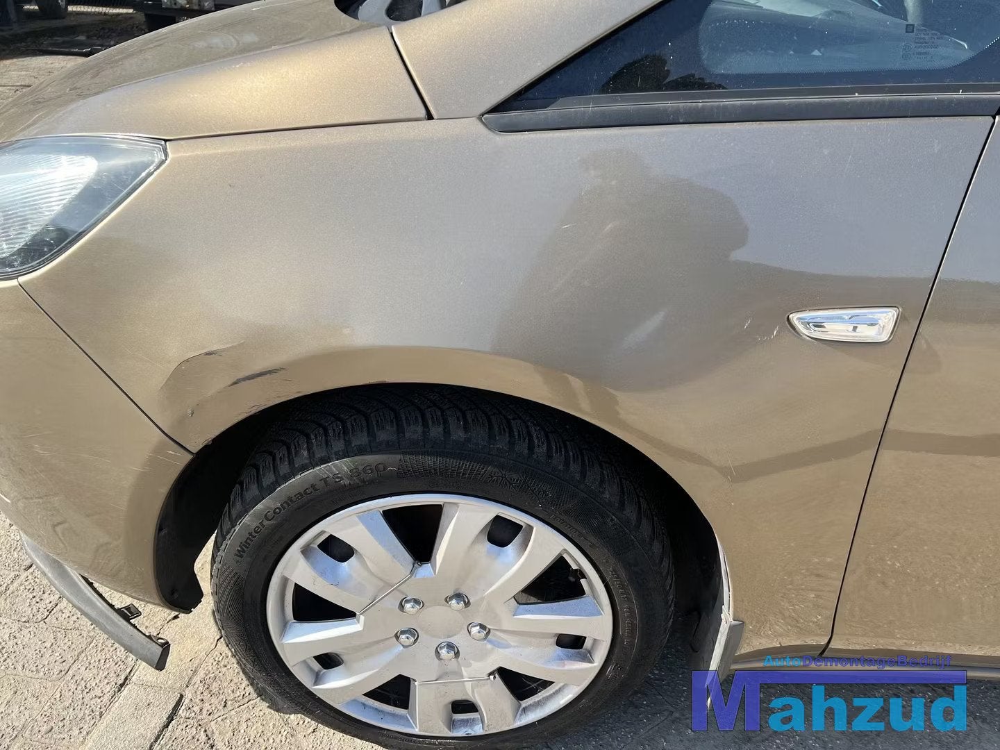 OPEL ZAFIRA C Bruin 41E links voorscherm 2012-2017, Gebruikt, Opel Automobile GmbH, Kontakt@opel-infoservice.de, Voor
