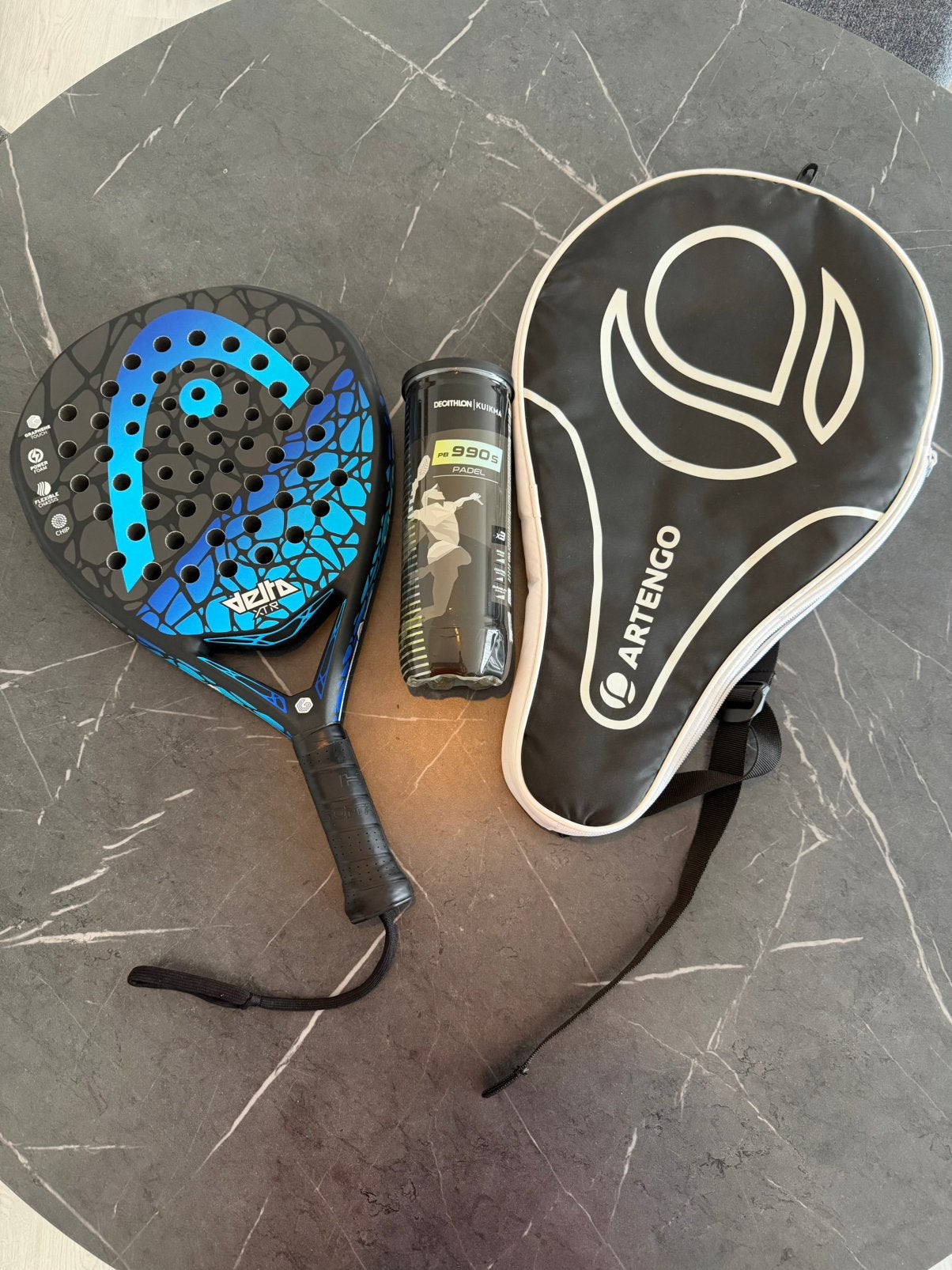 Padel racket Head Graphene 360+ Delta XTR, Sport en Fitness, Ophalen of Verzenden, Zo goed als nieuw, Padelracket