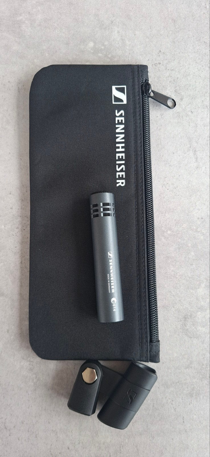 Sennheiser e614 condensatormicrofoon, Muziek en Instrumenten, Microfoons, Ophalen, Zo goed als nieuw, Instrumentmicrofoon