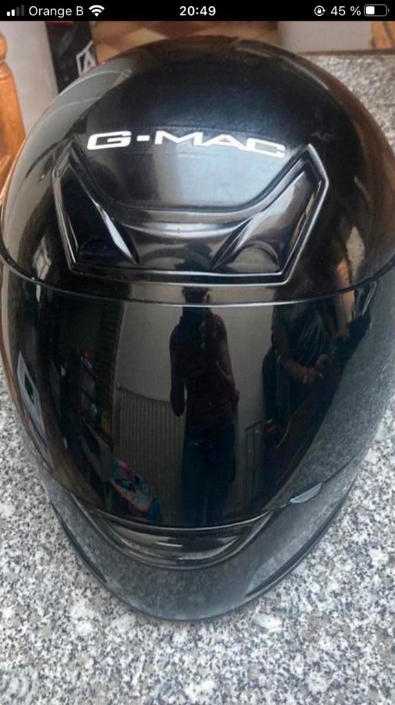 Casque femme de moto T:XS G-MAC, Fietsen en Brommers, Brommerhelmen, Ophalen, Zo goed als nieuw
