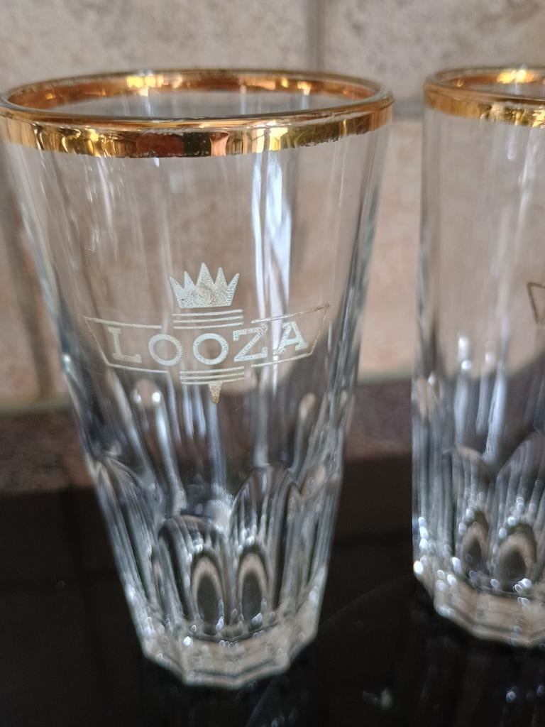 LOOZA oude mini glaasjes, Ophalen of Verzenden