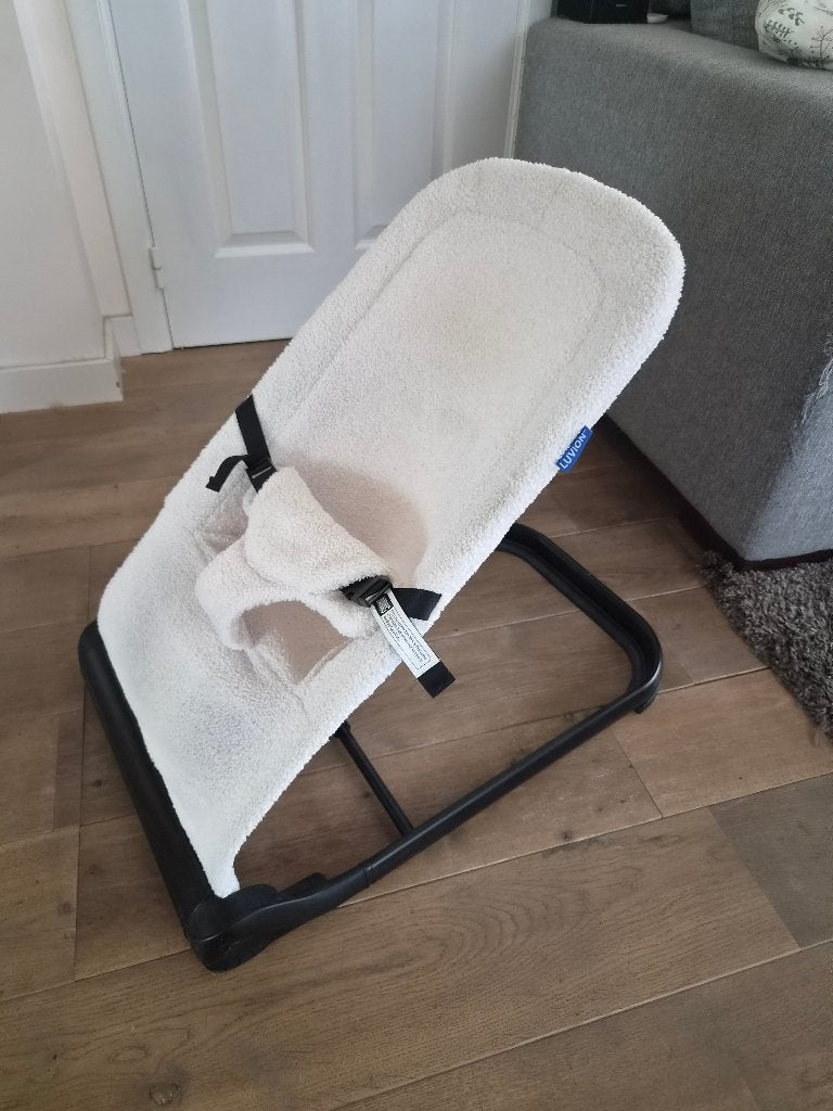 Luvion baby bouncer, Verstelbaar, Wipstoel, Zo goed als nieuw, Ophalen
