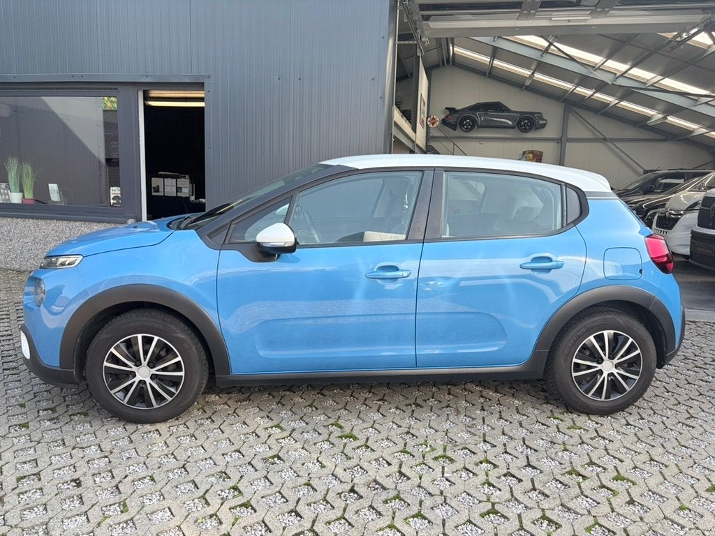 Citroën C3 Benzine, Auto's, Voorwielaandrijving, Stof, Gebruikt, Blauw