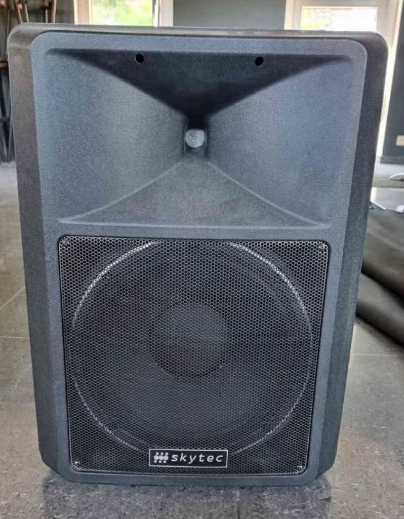 Enceintes Skytec 170.160, TV, Hi-fi & Vidéo, Enlèvement, Comme neuf, 150 watts ou plus, Enceinte portable
