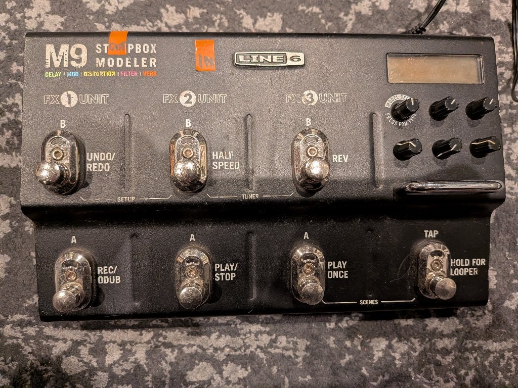 LINE6 M9 Multi effets, Muziek en Instrumenten, Effecten, Ophalen, Gebruikt, Delay of Echo