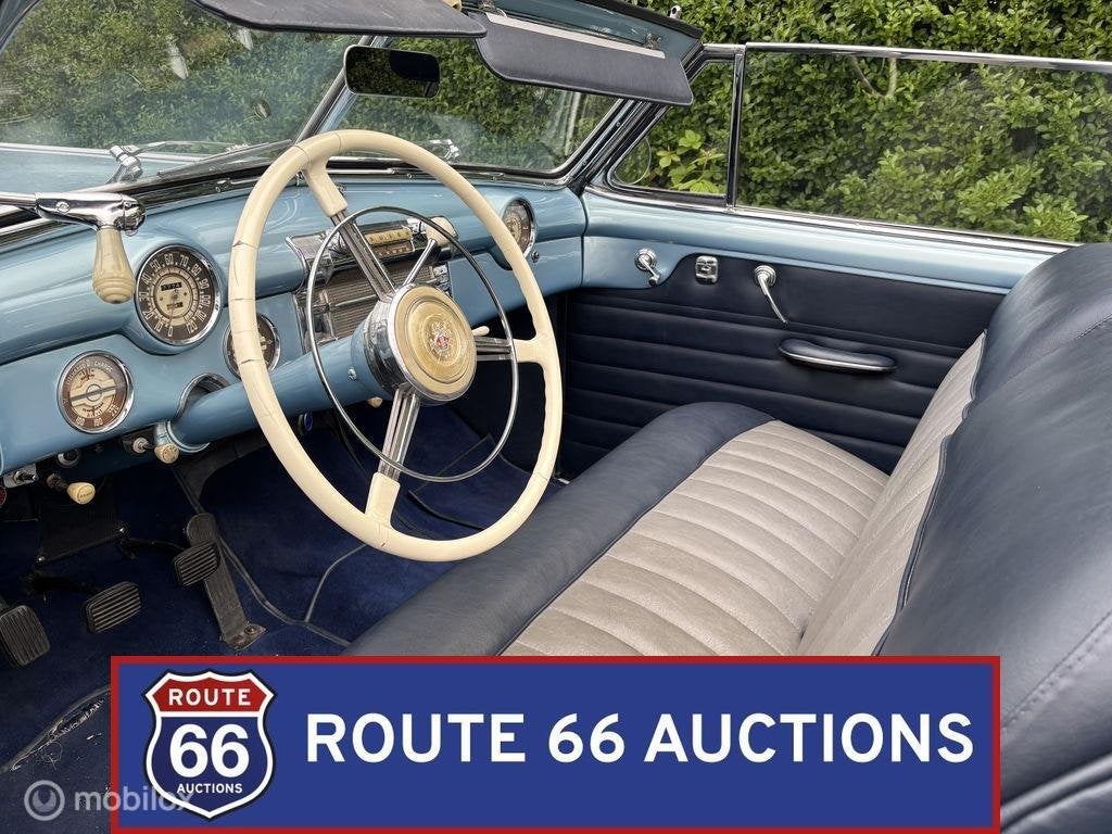 Buick Eight Cabriolet | 1947 | Route 66 Auctions, Zwart, Bedrijf, Handgeschakeld, Buick