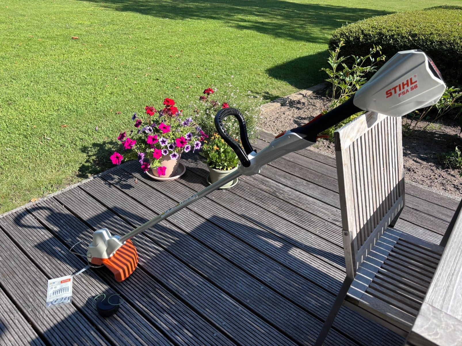 Stihl FSA56 (AK) Accu kantenmaaier, Enlèvement, Utilisé, 10 à 30 cm, Batterie