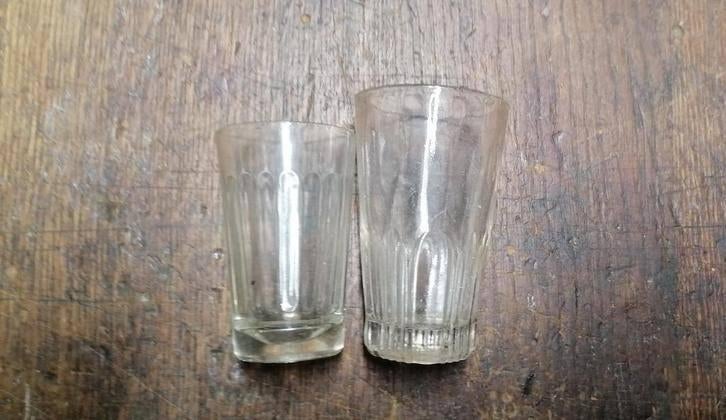 Duits landser militair glas uit de Eerste Wereldoorlog, Verzamelen, Verzenden, Overige soorten, Overige typen