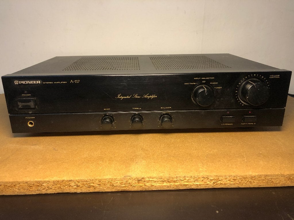 Pioneer A-117 Stereo Amplifier, Audio, Tv en Foto, Versterkers en Ontvangers, Ophalen, Gebruikt, Stereo, Pioneer