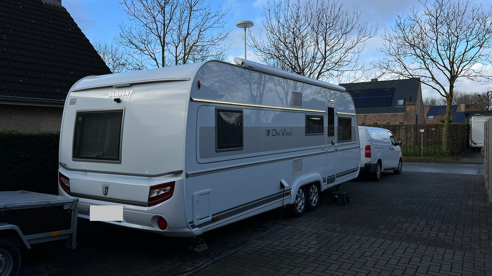 Caravan Da Vinci 655KD, Caravans en Kamperen, Rondzit, Tabbert, Particulier, Schokbreker