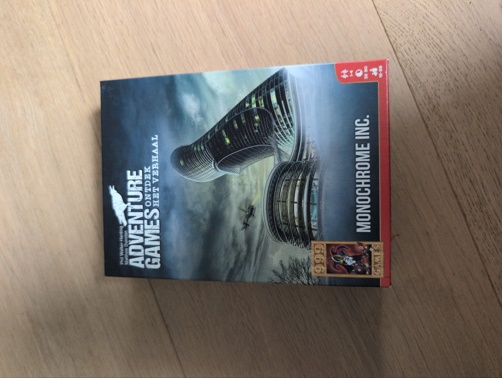 Adventure Games: Monochrome Inc., Drie of vier spelers, Ophalen, Zo goed als nieuw, 999 games