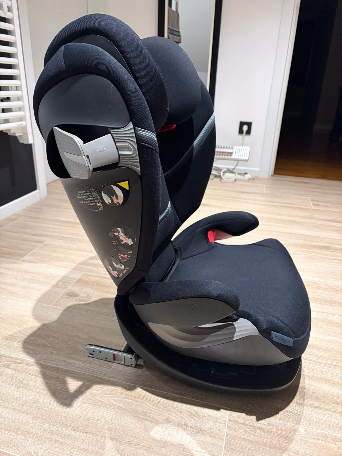 Cybex autostoel Pallas S Fix (9-36kg) nieuwstaat, Ophalen, Zo goed als nieuw