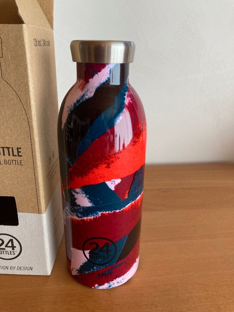 Drinkfles 24 bottles Flower Flame, Ophalen of Verzenden, Nieuw