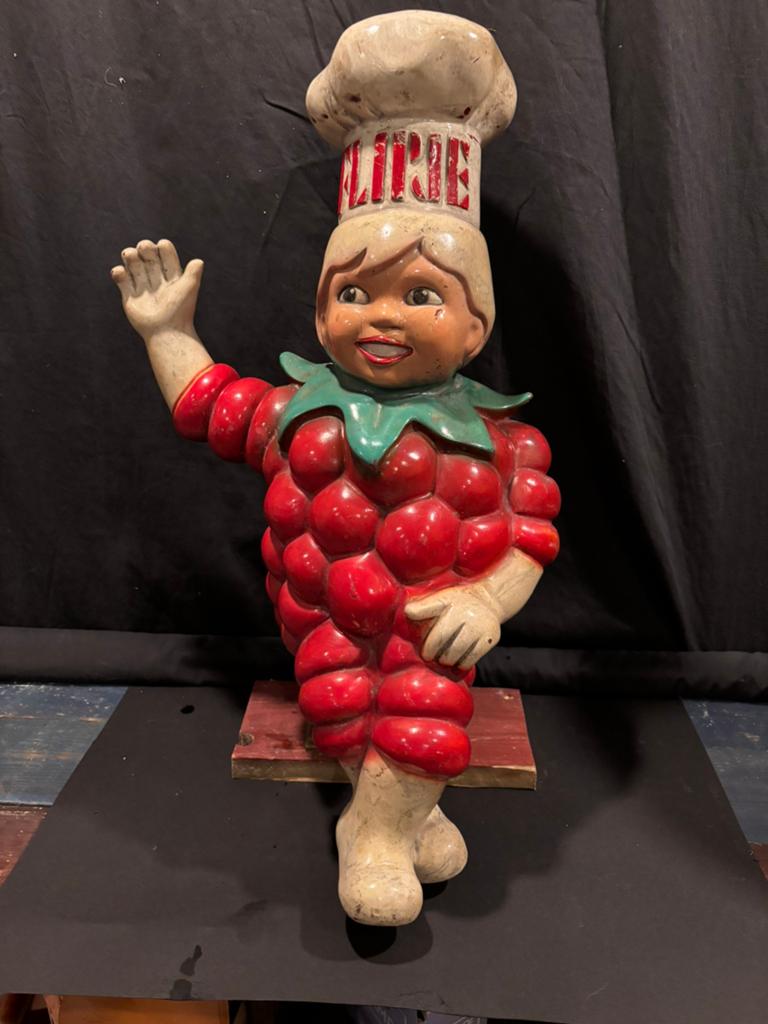 Flipje mascotte., Antiek en Kunst, Ophalen