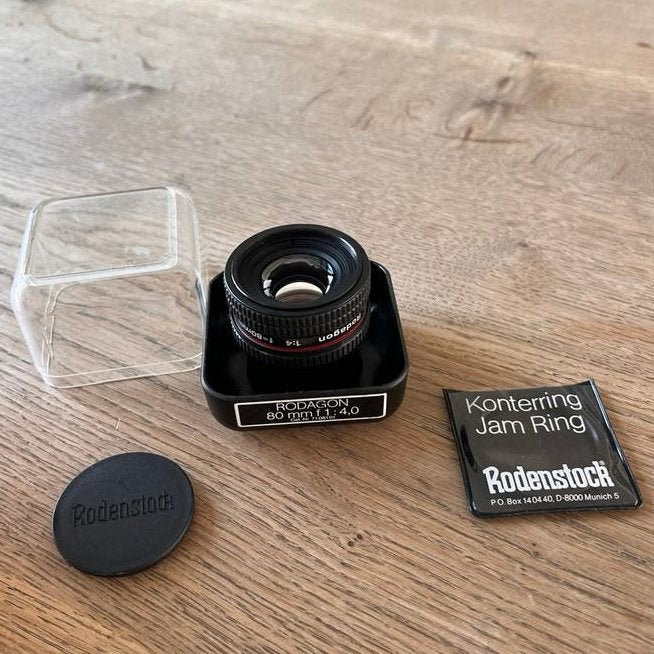 Rodenstock Rodagon 80mm f/4 objectief – lensseparatie, Audio, Tv en Foto, Ophalen of Verzenden, Gebruikt