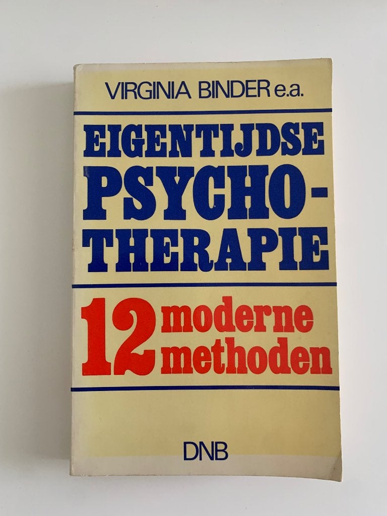 eigentijdse psychotherapie, Virginia Binder, Boeken, Ophalen of Verzenden, Gelezen