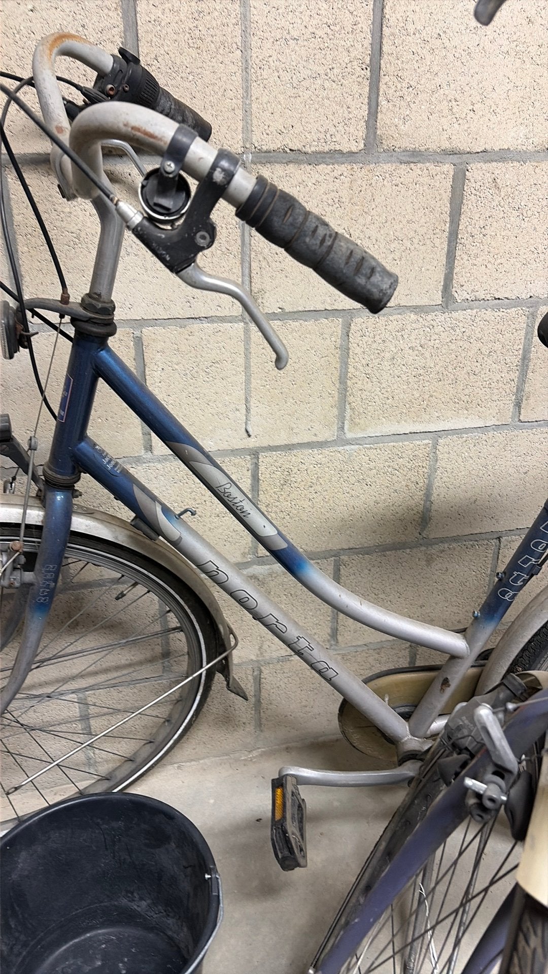Norta dames fiets, Enlèvement, Utilisé