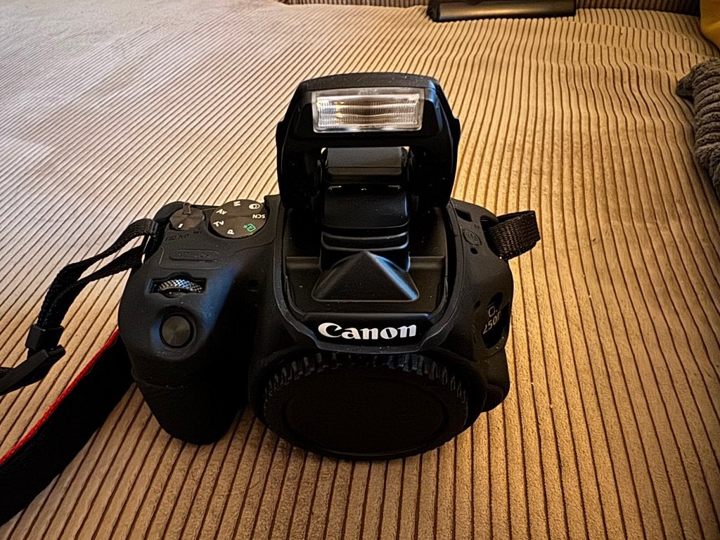 Canon EOS 250D - complete set!, TV, Hi-fi & Vidéo, Enlèvement, Carte mémoire, Canon