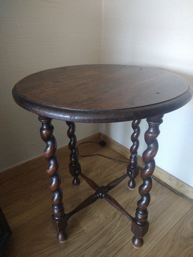 Bijzettafel antiek, Ophalen