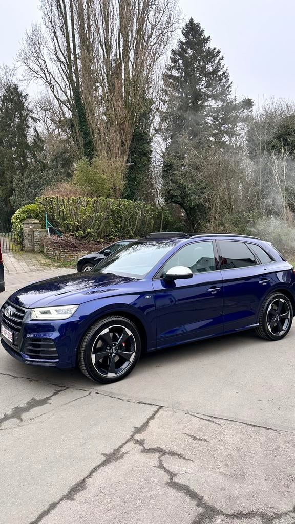 AUDI SQ5 3.0 TFSI, Autos, Audi, Particulier, SQ5, Toit ouvrant, Essence, Automatique, Bleu, Bleu, Cuir, Enlèvement