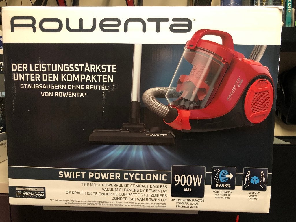 Stofzuiger, Elektronische apparatuur, Stofzuigers, Nieuw, Sledestofzuiger, Minder dan 1200 watt, Reservoir