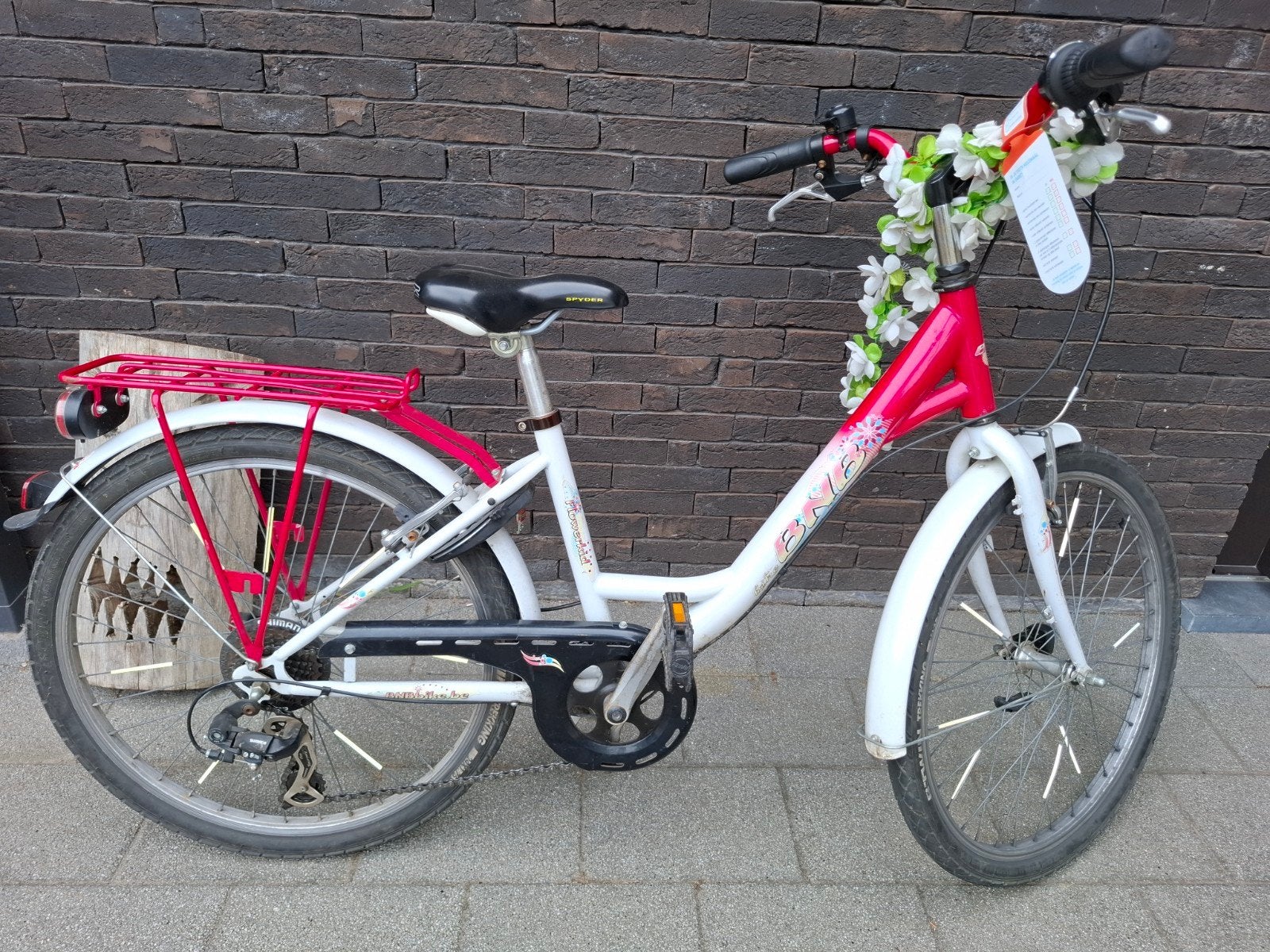 meisjesfiets 24inch, Ophalen, Velgrem, Versnellingen, Gebruikt
