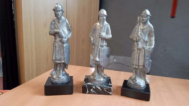 De Stadswachters van Gent (32 cm hoog), Enlèvement