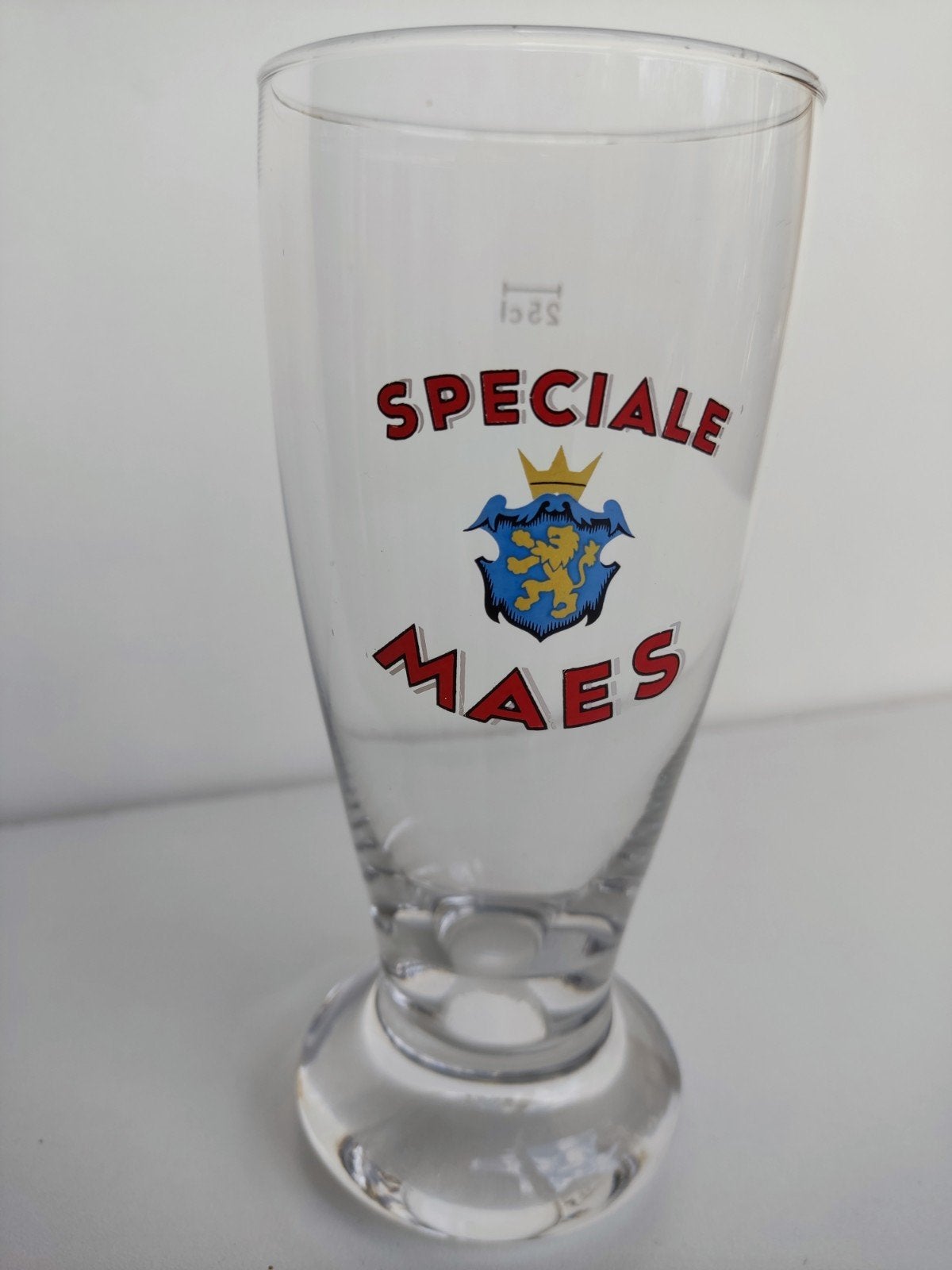 Oud speciale MAES bier glas, Verzamelen, Ophalen, Zo goed als nieuw, Glas of Glazen, Overige merken