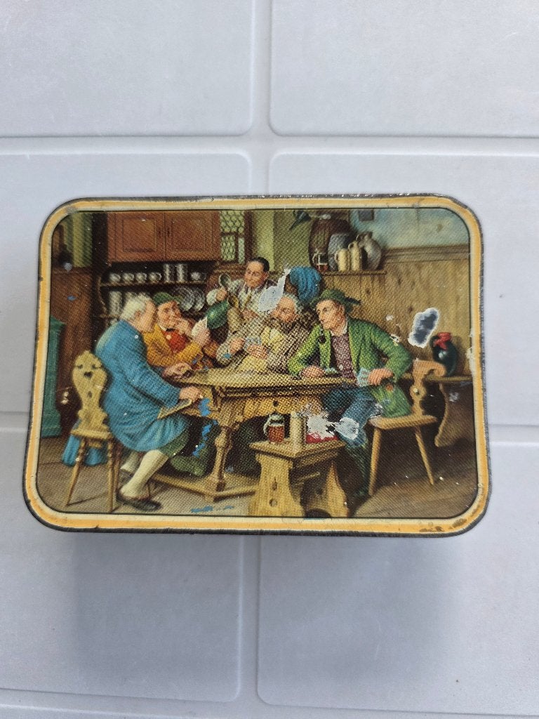Boîte à tabac Welta vintage – Fleur de Roisin, Verzamelen, Blikken, Gebruikt, Overige, Overige merken, Ophalen of Verzenden