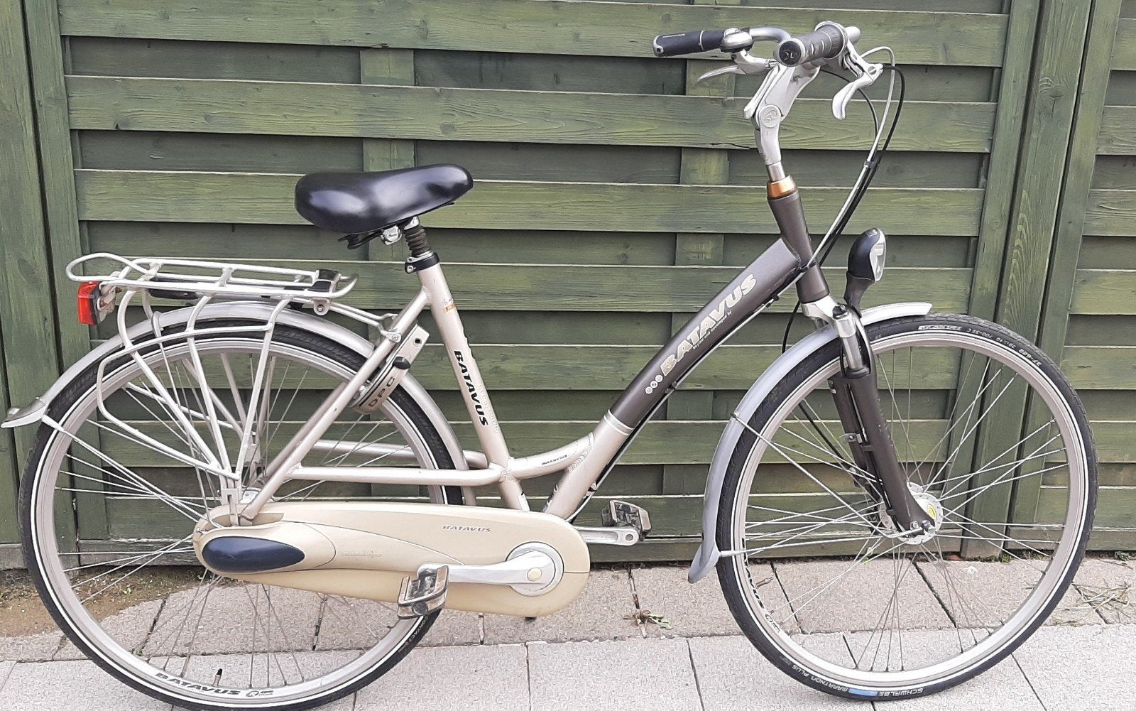 Comfortabele damesfiets Batavus kader 54, Ophalen, Batavus, Versnellingen