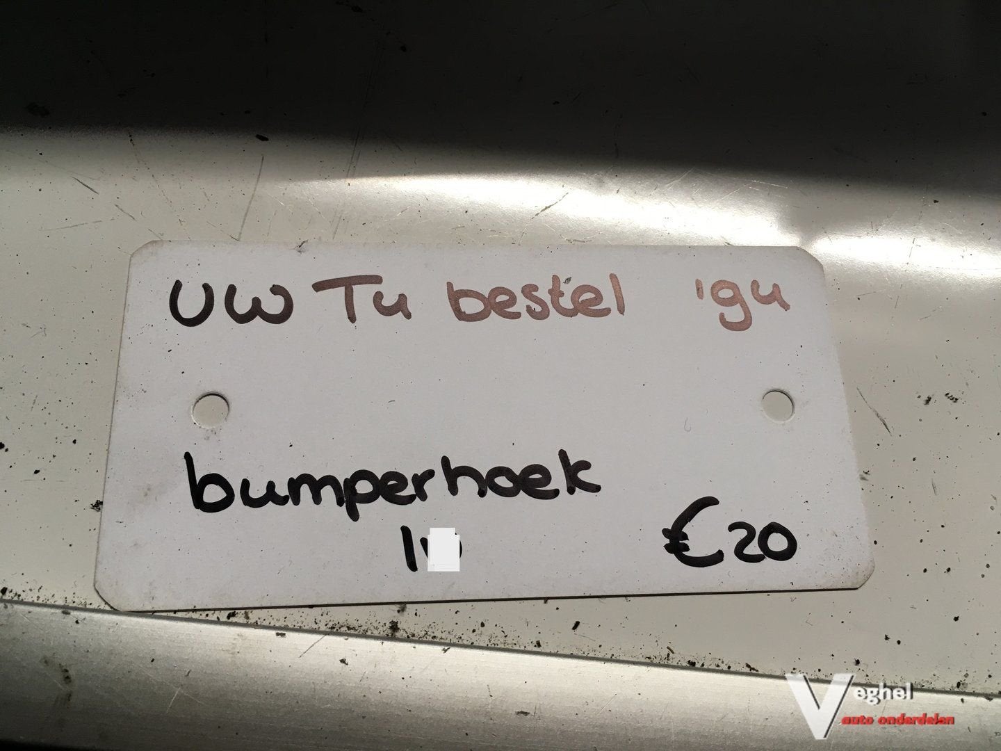 Vw T4 1994 Bumperhoek Linksachter, Auto-onderdelen, Gebruikt, -, -, Ophalen of Verzenden