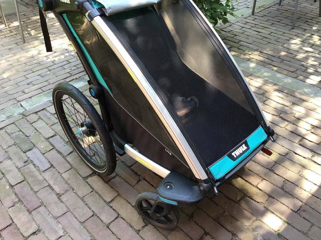 Fietskar Thule Chariot Line 1, Ophalen