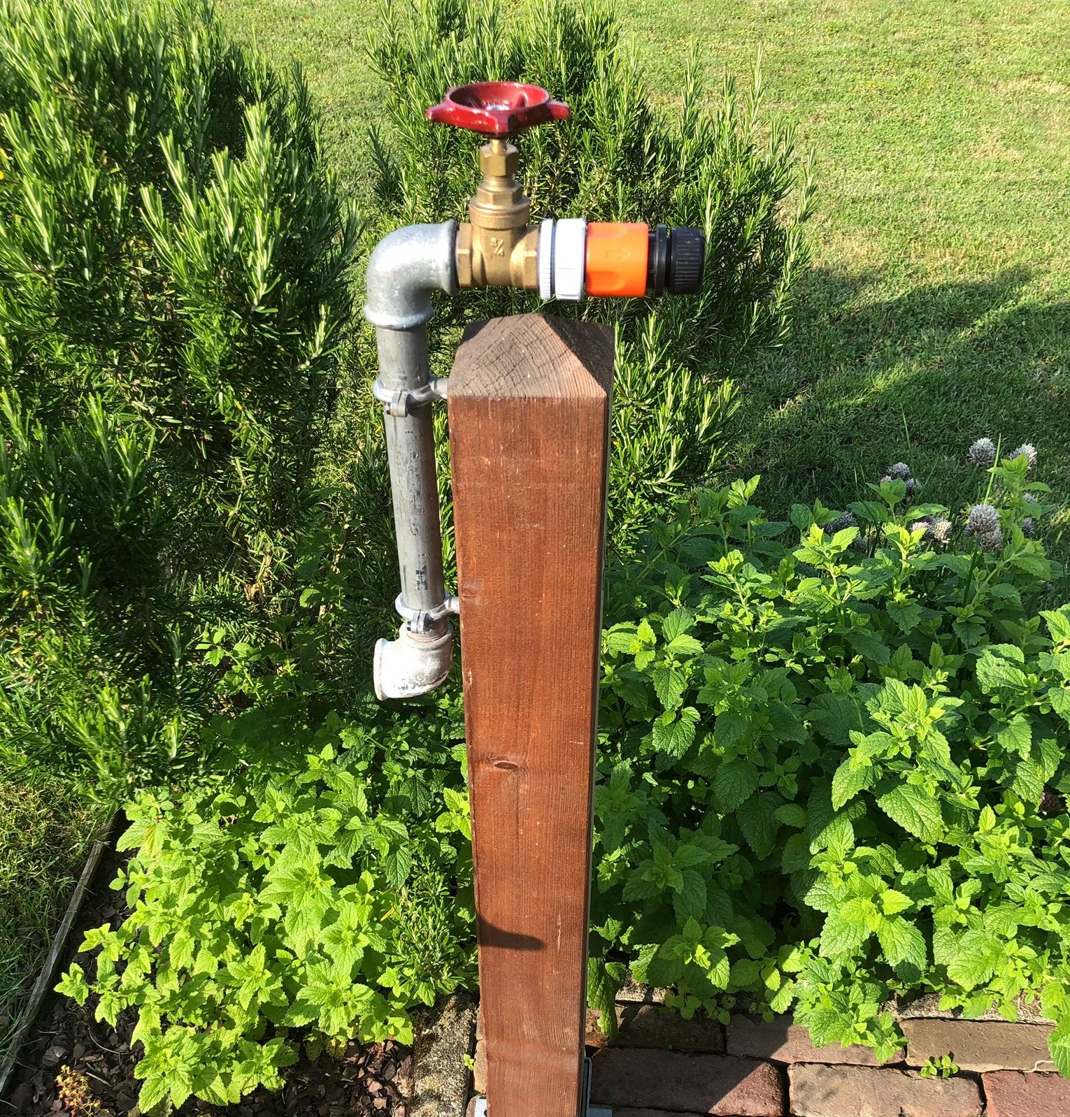 Waterzuil - tuinkraan, Tuin en Terras, Ophalen, Zo goed als nieuw