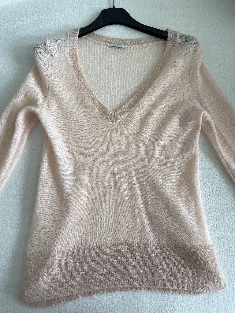 Roos truitje van lamawol van IKKS maat xs, Ophalen of Verzenden, Zo goed als nieuw, Ikks, Roze