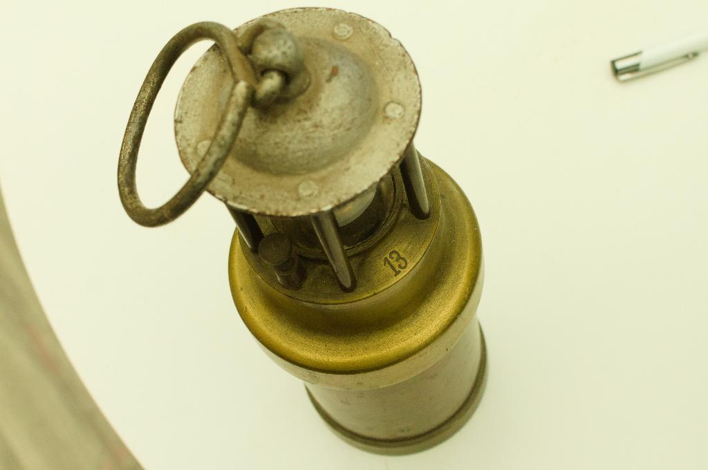 Lampe de mineur, Antiquités & Art, Antiquités | Bronze & Cuivre, Enlèvement ou Envoi, Cuivre