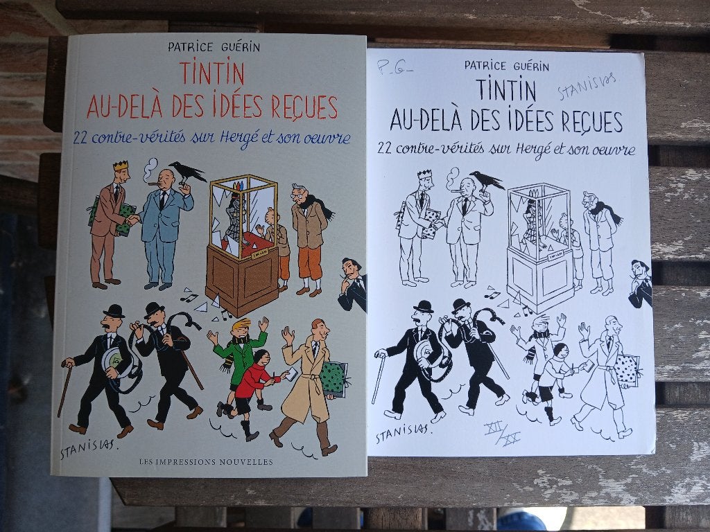 "Tintin au-delà des idées reçues" n12/20 HC + ex-libris, Enlèvement, HERGE