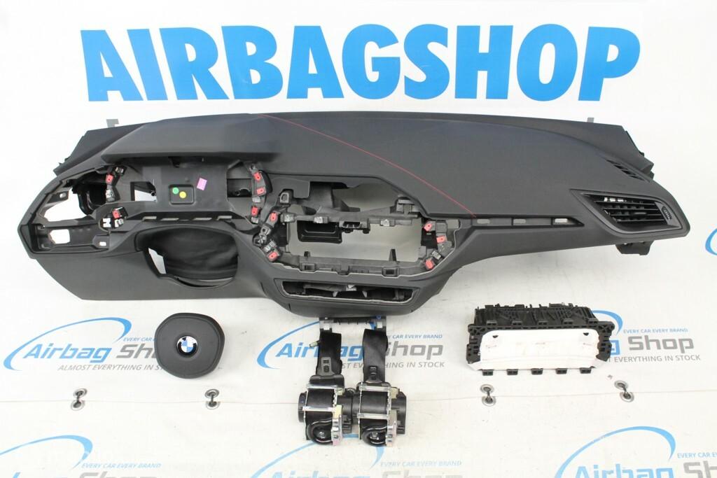 Airbag set Dashboard M rode stiksels BMW 1 serie F40, Gebruikt, Ophalen of Verzenden