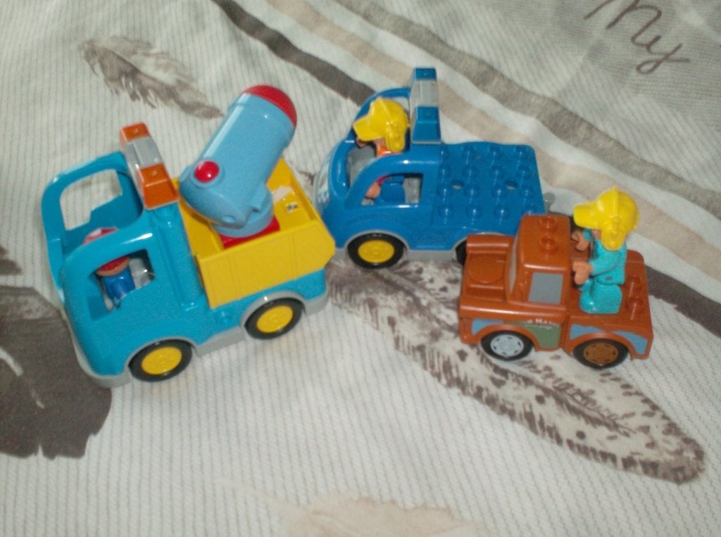 3 mooie auto's van lego + 3 mannetjes, Ophalen of Verzenden, Zo goed als nieuw, Lego