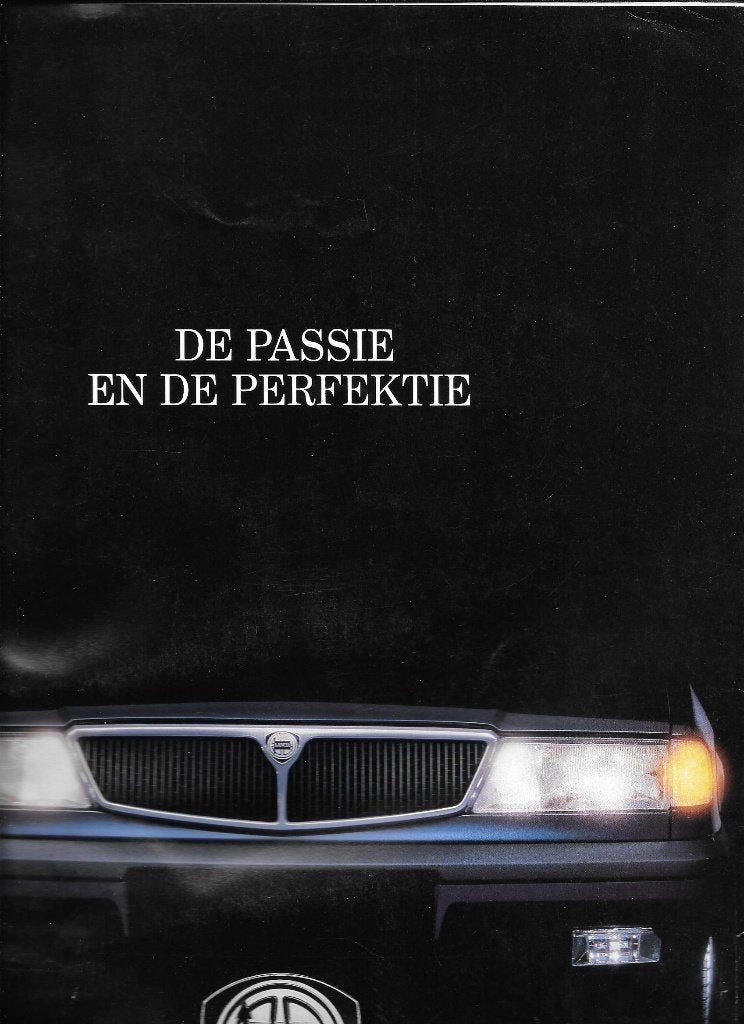 LANCIA gammabrochures 1990 & 1992, Boeken, Ophalen of Verzenden, Gelezen, Overige merken