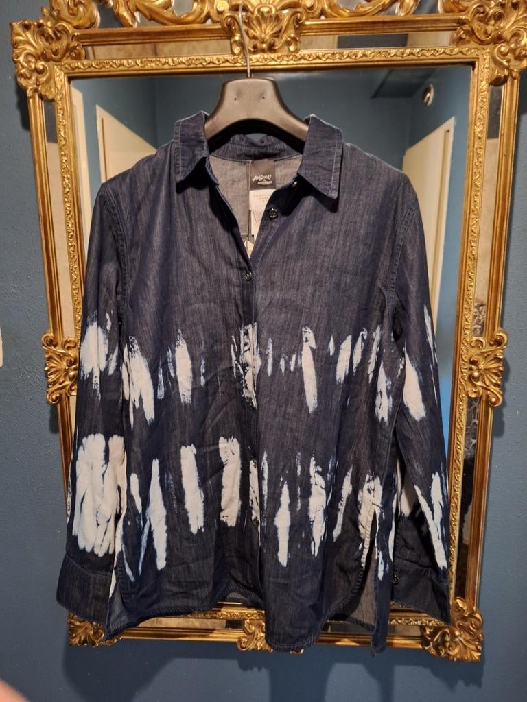 Nieuwe jeans blouse Marina Rinaldi, Vêtements | Femmes, Neuf, Taille 38/40 (M), Enlèvement ou Envoi, Marina rinaldi