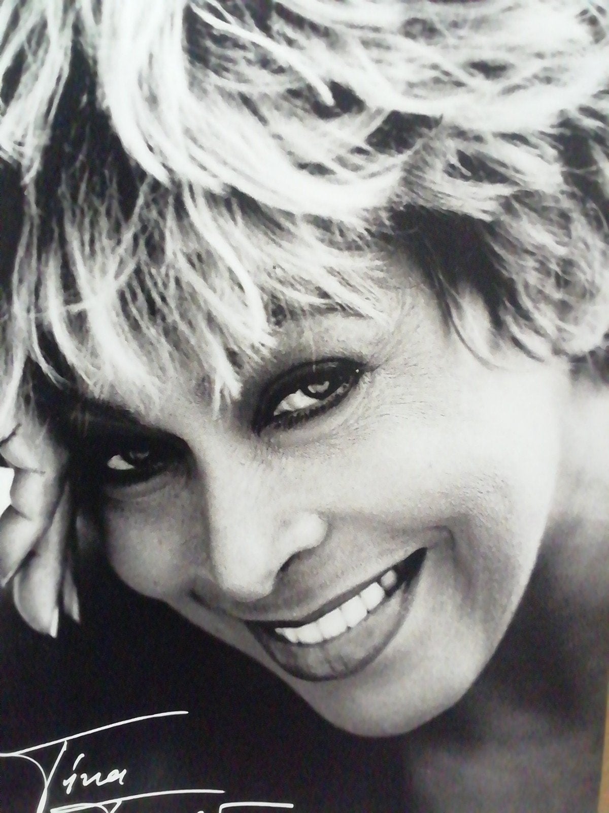 bidprentje van Tina Turner, Collections, Images pieuses & Faire-part, Enlèvement ou Envoi, Image pieuse