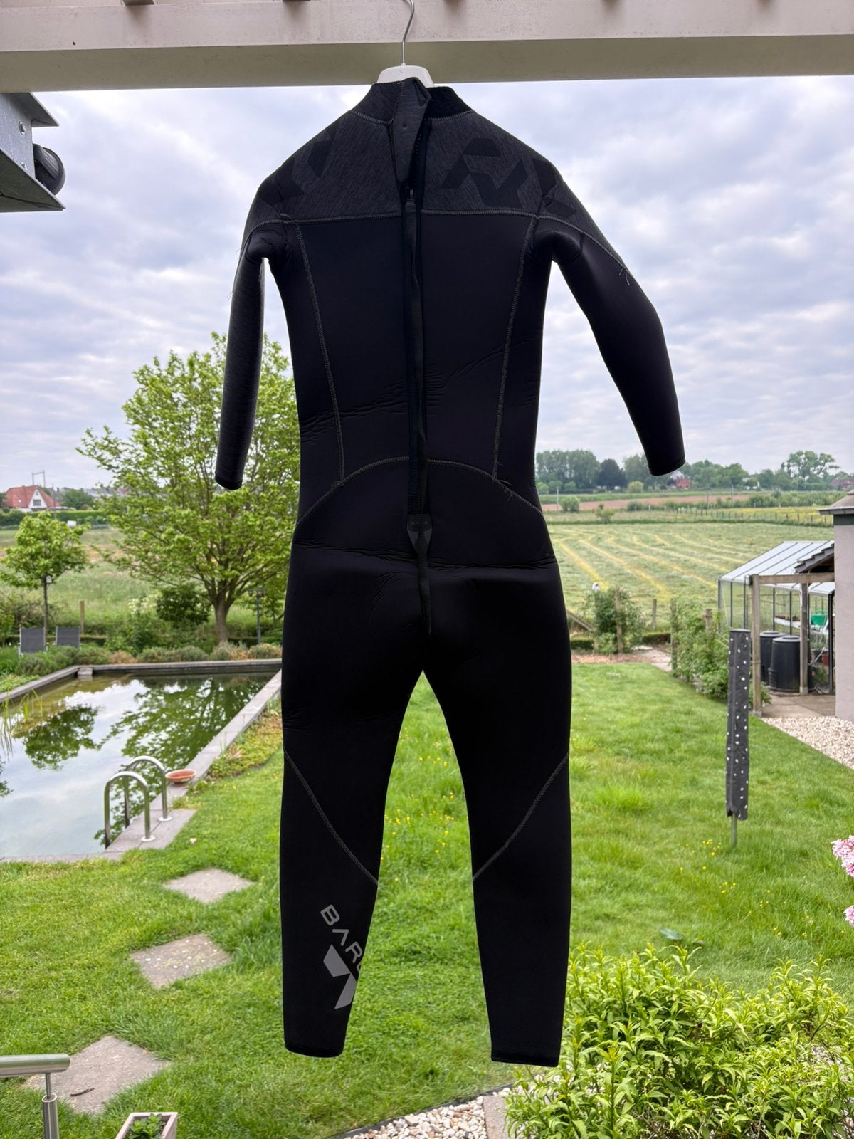 Bare 7 mm revel full grey men s, Watersport en Boten, Ophalen of Verzenden, Zo goed als nieuw, Duikpak
