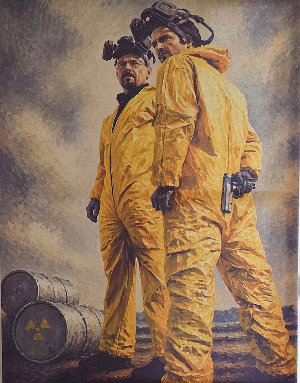 Breaking Bad Canvas - 50 x 70 cm, Verzenden