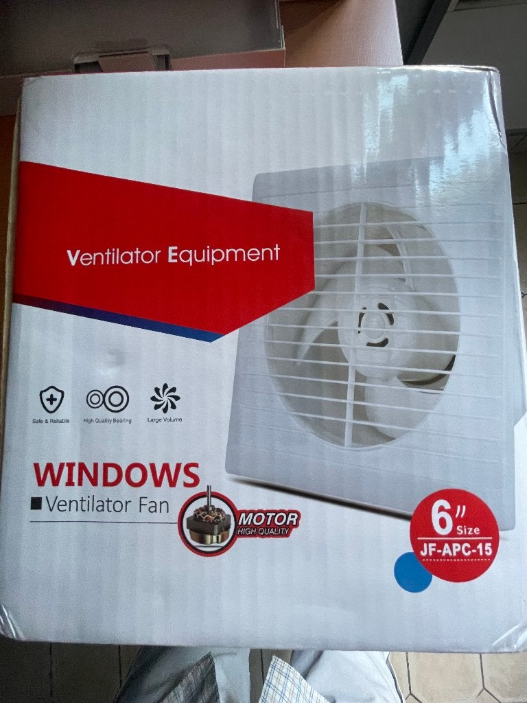 Nieuwe afzuigventilator, Doe-het-zelf en Bouw, Ventilatie en Afzuiging, Ophalen of Verzenden, Nieuw