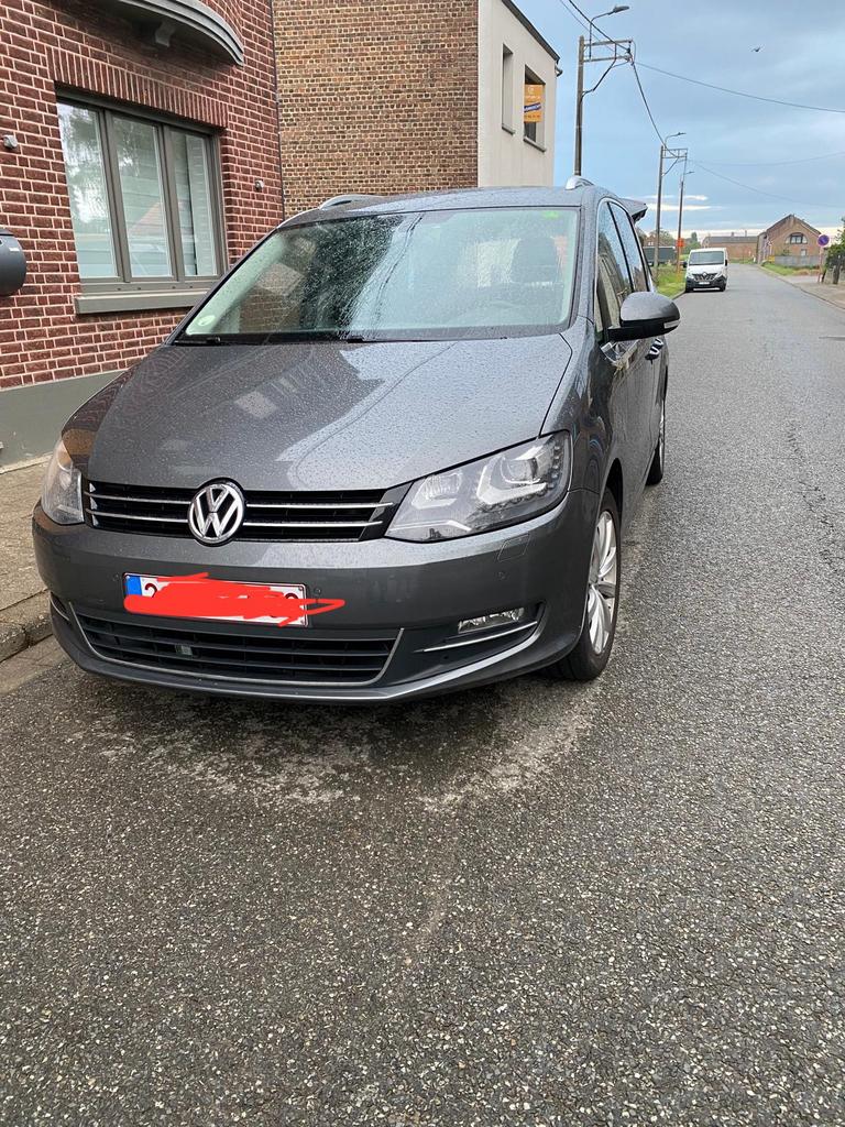Volkswagen Sharan 2.0 TDI 7 places, Autos, Achat, 7 places, Carnet d'entretien, Noir