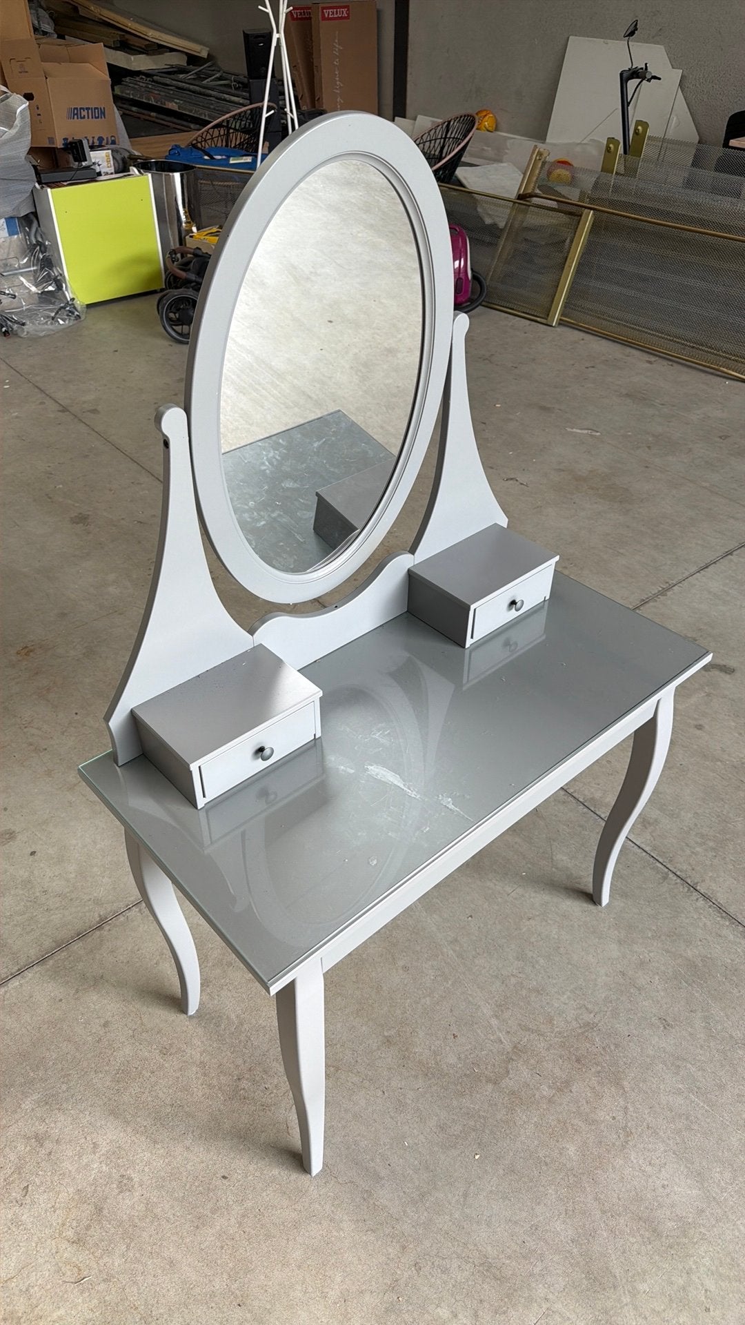 Opmaaktafel make-up tafel, Huis en Inrichting, Tafels | Kaptafels, Ophalen, Zo goed als nieuw