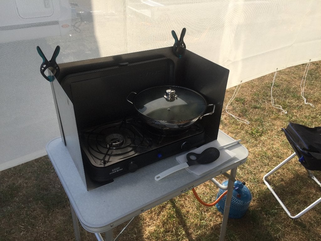 Cadac De Luxe gaspit, Caravans en Kamperen, Ophalen, Zo goed als nieuw