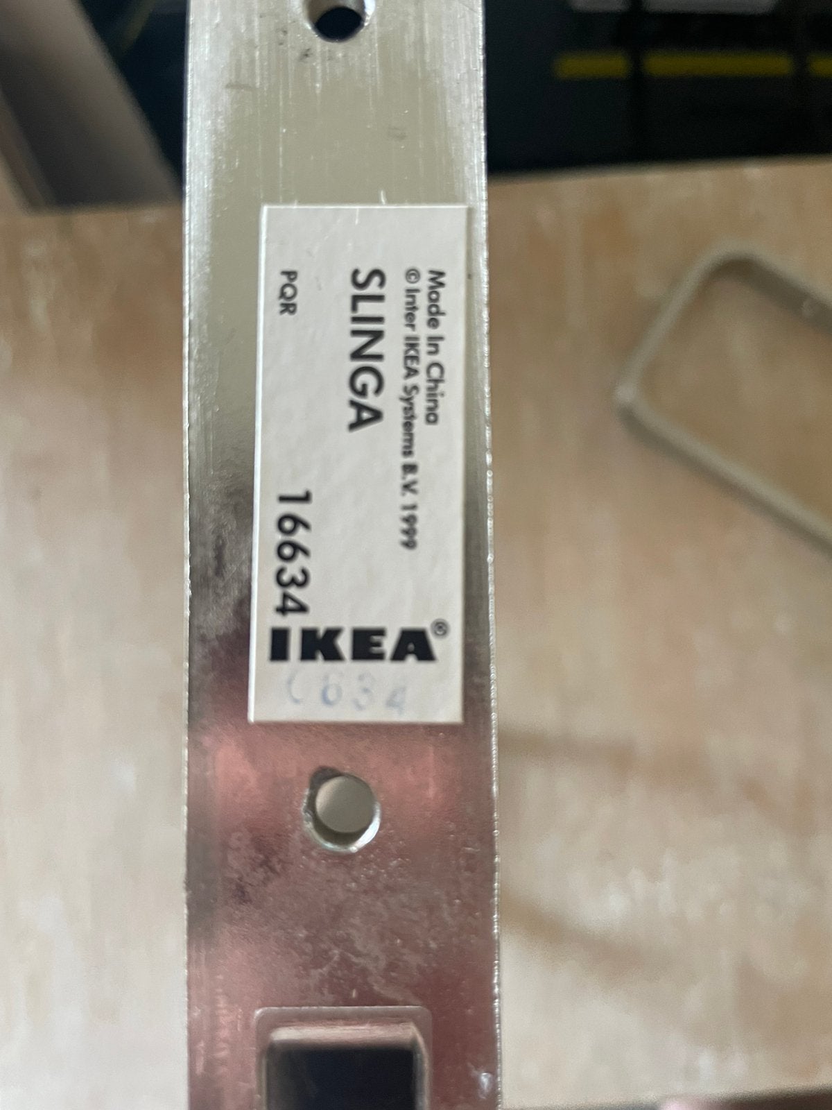 Plankdrager Ikea Slinga 2 stuks, Ophalen, Zo goed als nieuw