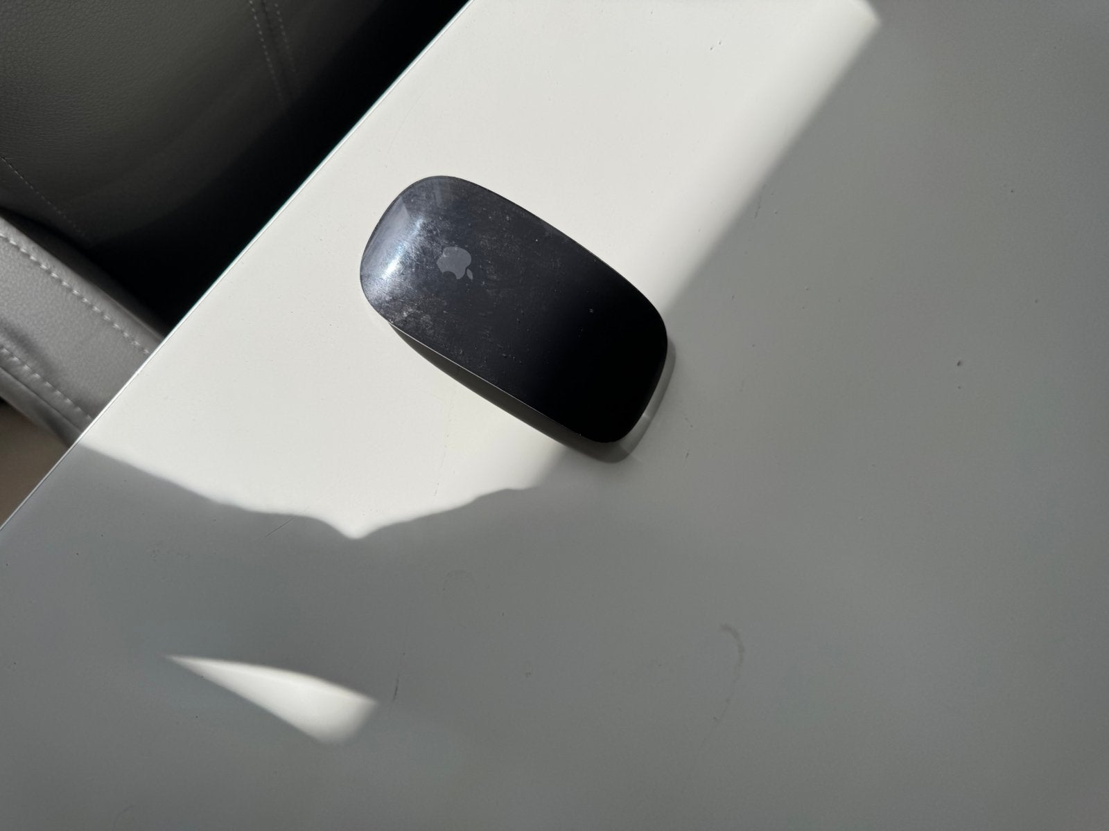 Apple Magic Mouse zwart, Computers en Software, Ophalen, Muis, Gebruikt, Ergonomisch